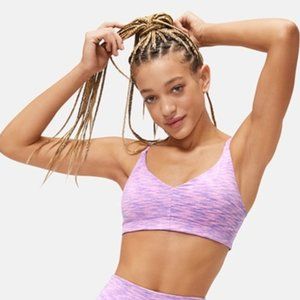 Outdoor Voices Freeform Flow Hyacinth Bra, M